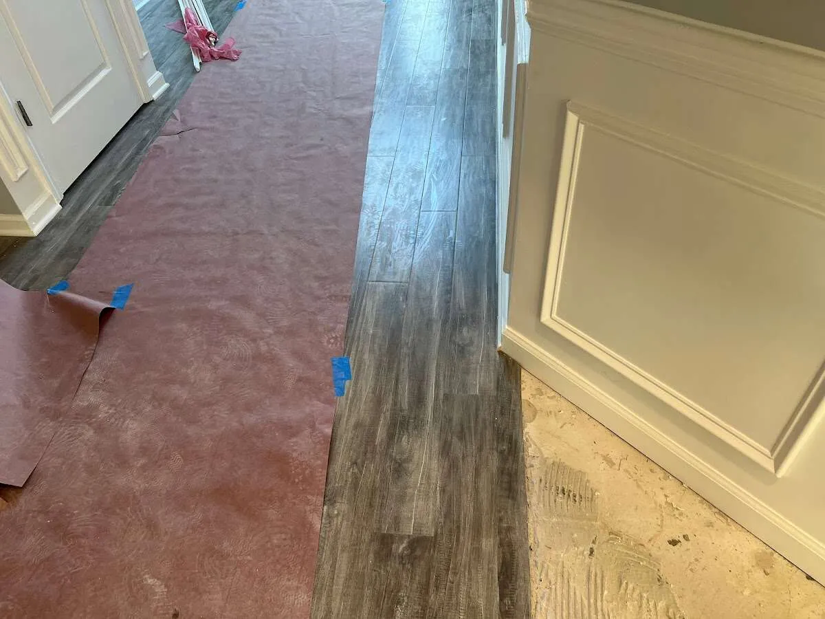 Completed marble shower restoration in Jessup